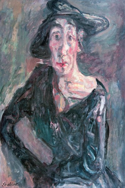 荒廃、1924 作： Chaim Soutine